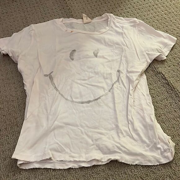 Istolemyboyfriend XS/S Vintage Smiley Tee - Picture 1 of 3